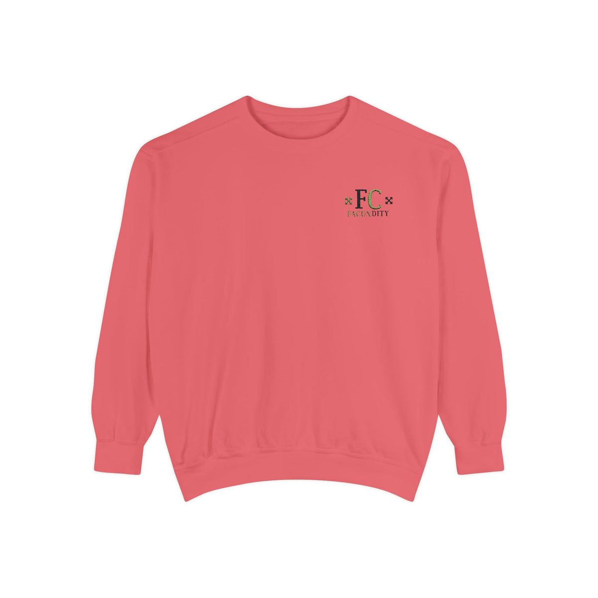 FACS family shield embroidered sweaters