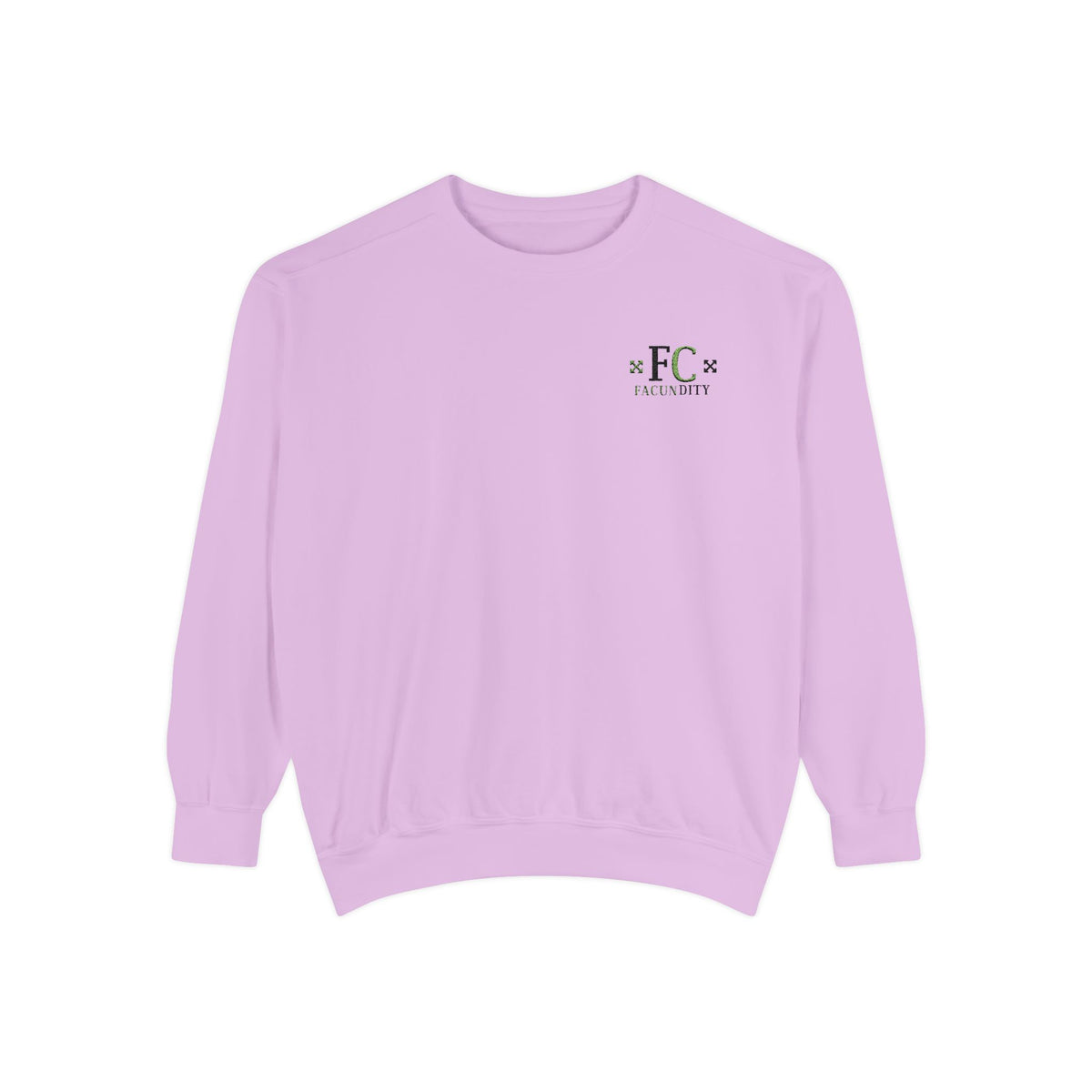 FACS family shield embroidered sweaters