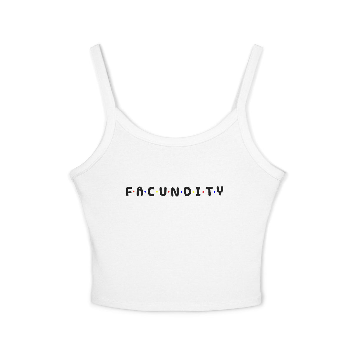 FACS Friends Spaghetti strap tank