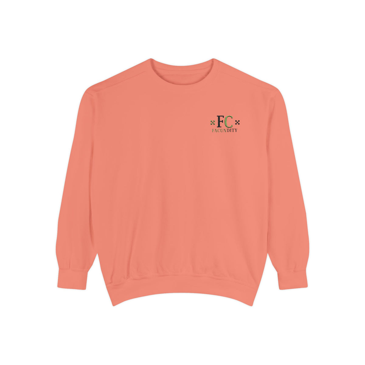 FACS family shield embroidered sweaters