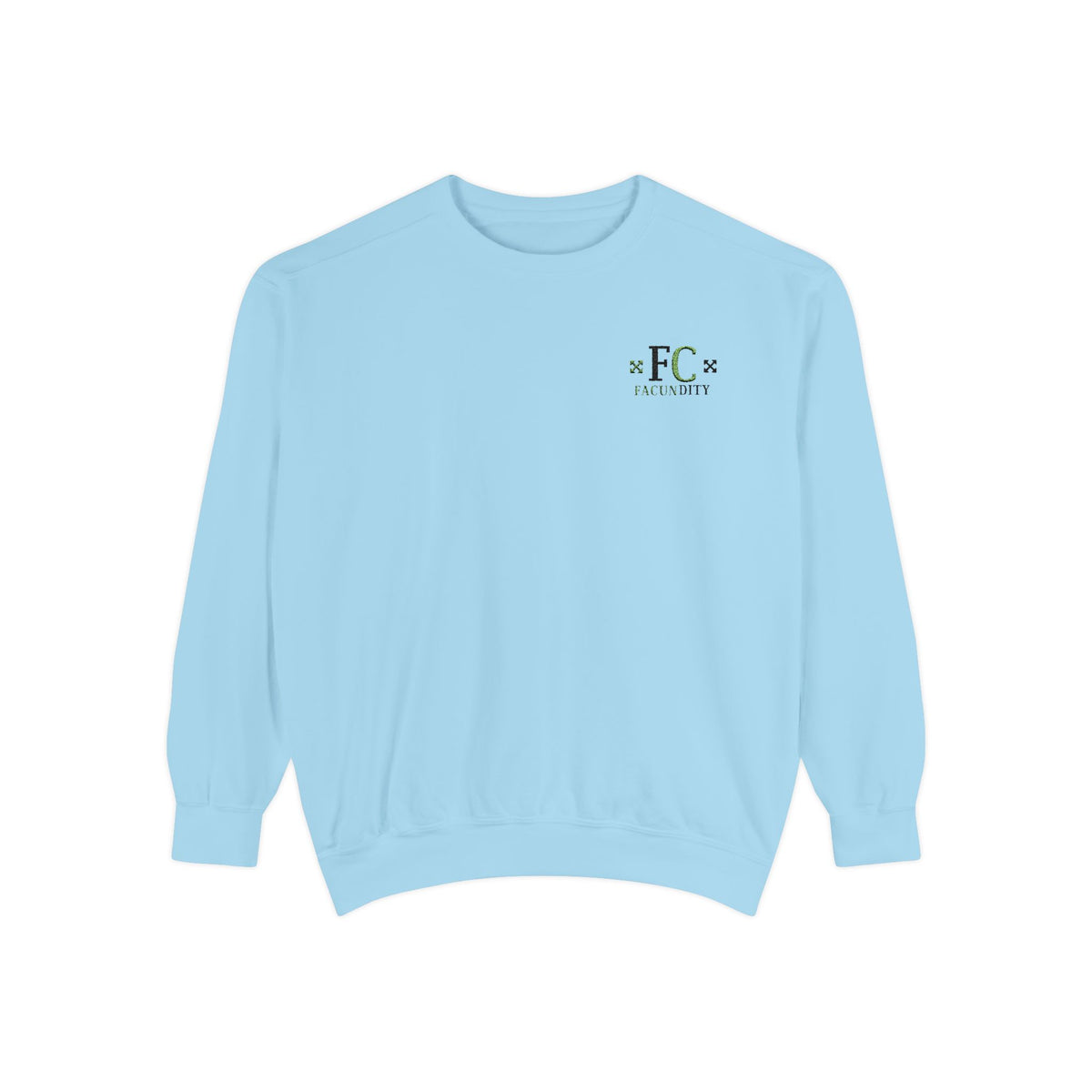 FACS family shield embroidered sweaters